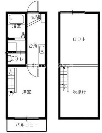 レジデンスセントポールの物件間取画像